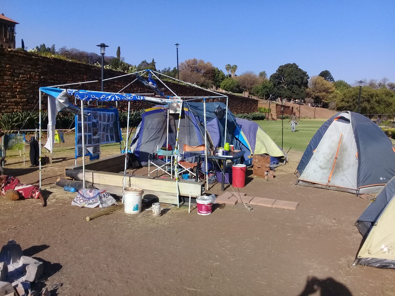 Damage to Tents Sep2019